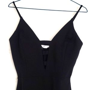 Midi Black Bodycon Dress